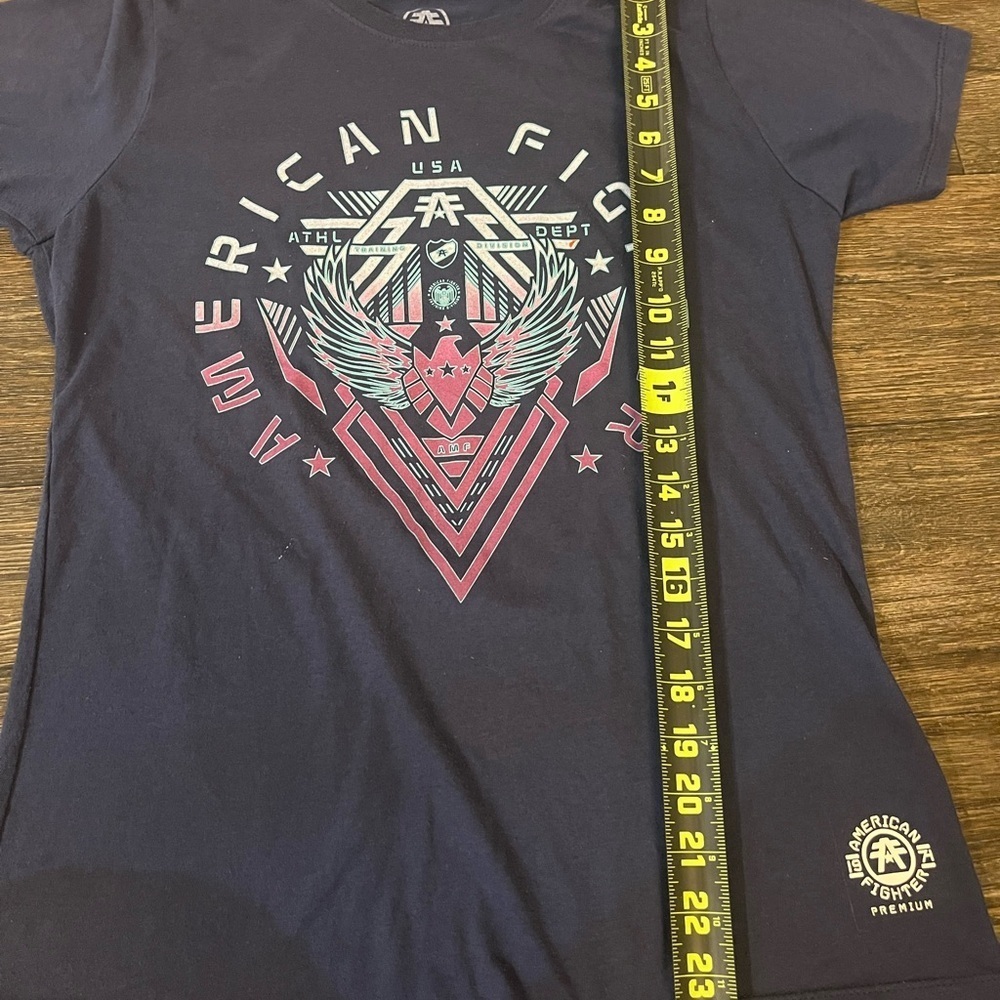 American Fighter Dark Blue Graphic Tee - Picture 7 of 8